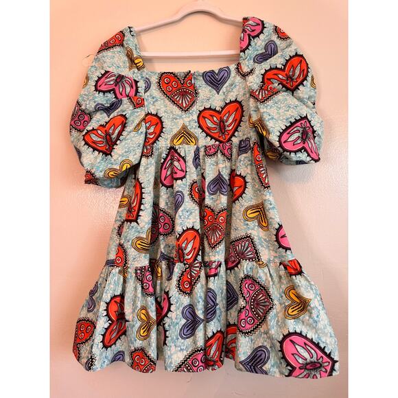 Autumn Adeigbo blue babydoll dress Sauda Dress size 2 / XS - Picture 9 of 15